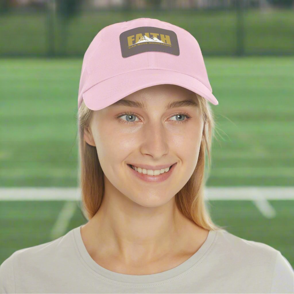 Popular Inspiring Quote Faith Can Move Mountains Baseball Hat