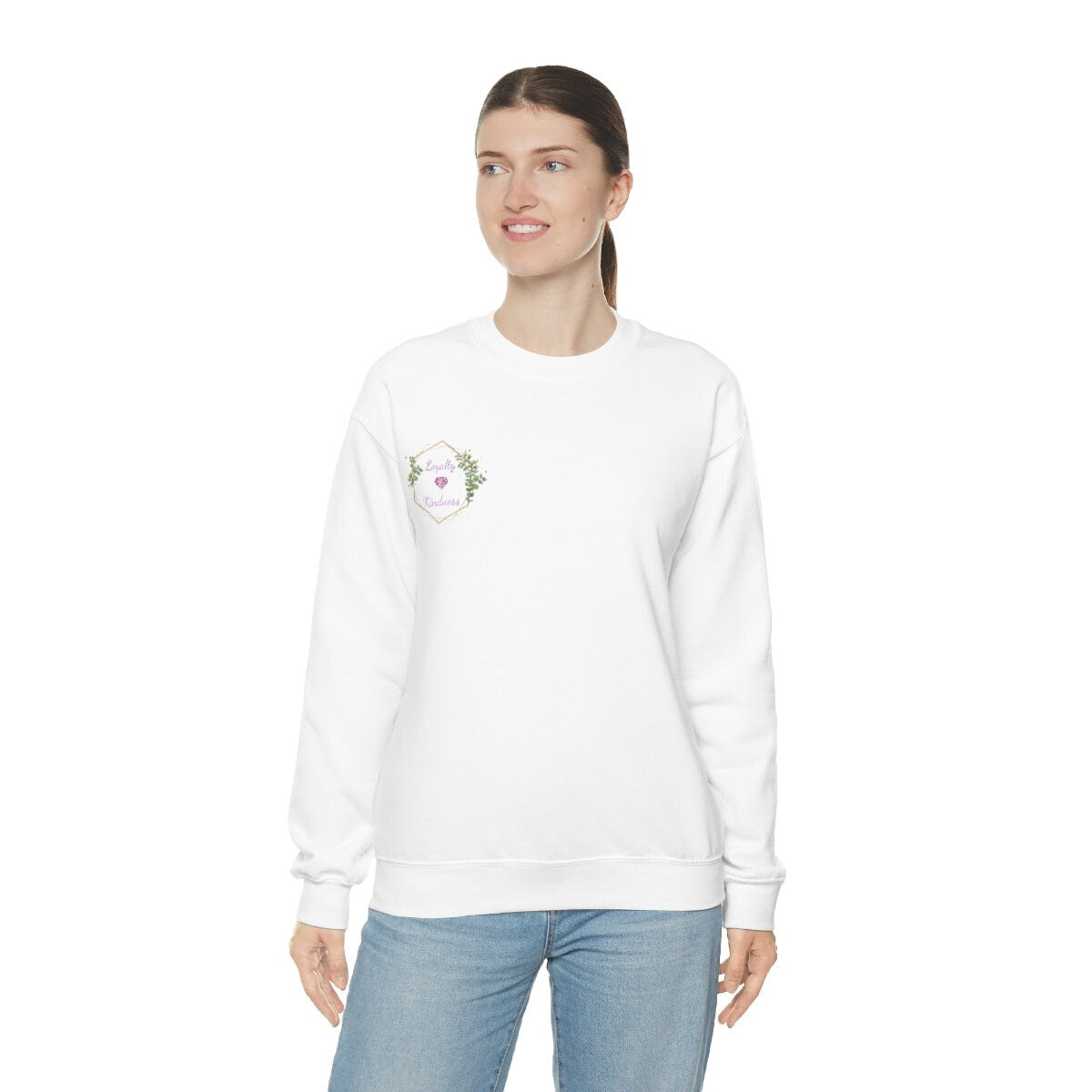 Loyalty & Kindness - Heavy Blend Crewneck Sweatshirt