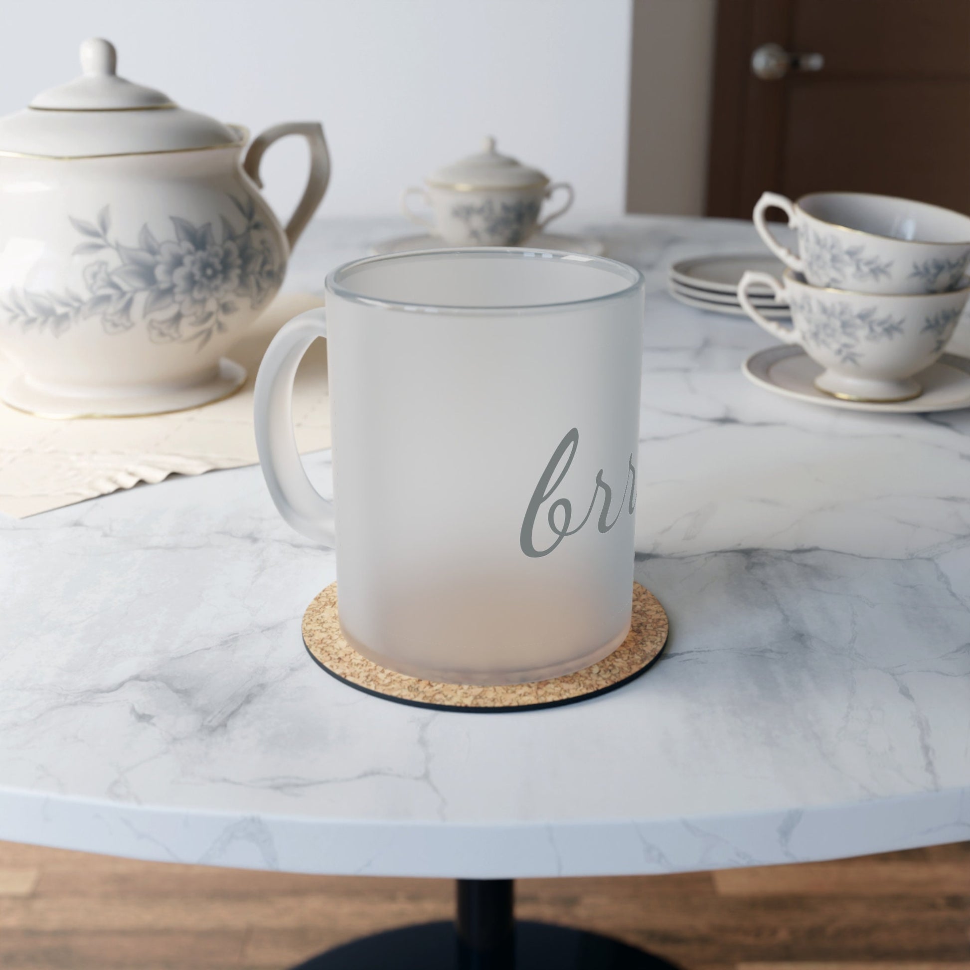 Frosted Glass Mug