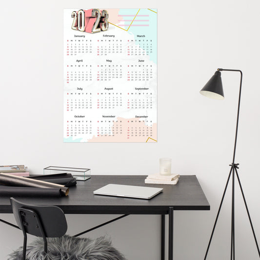 iPhrase 2023 Calendar Poster