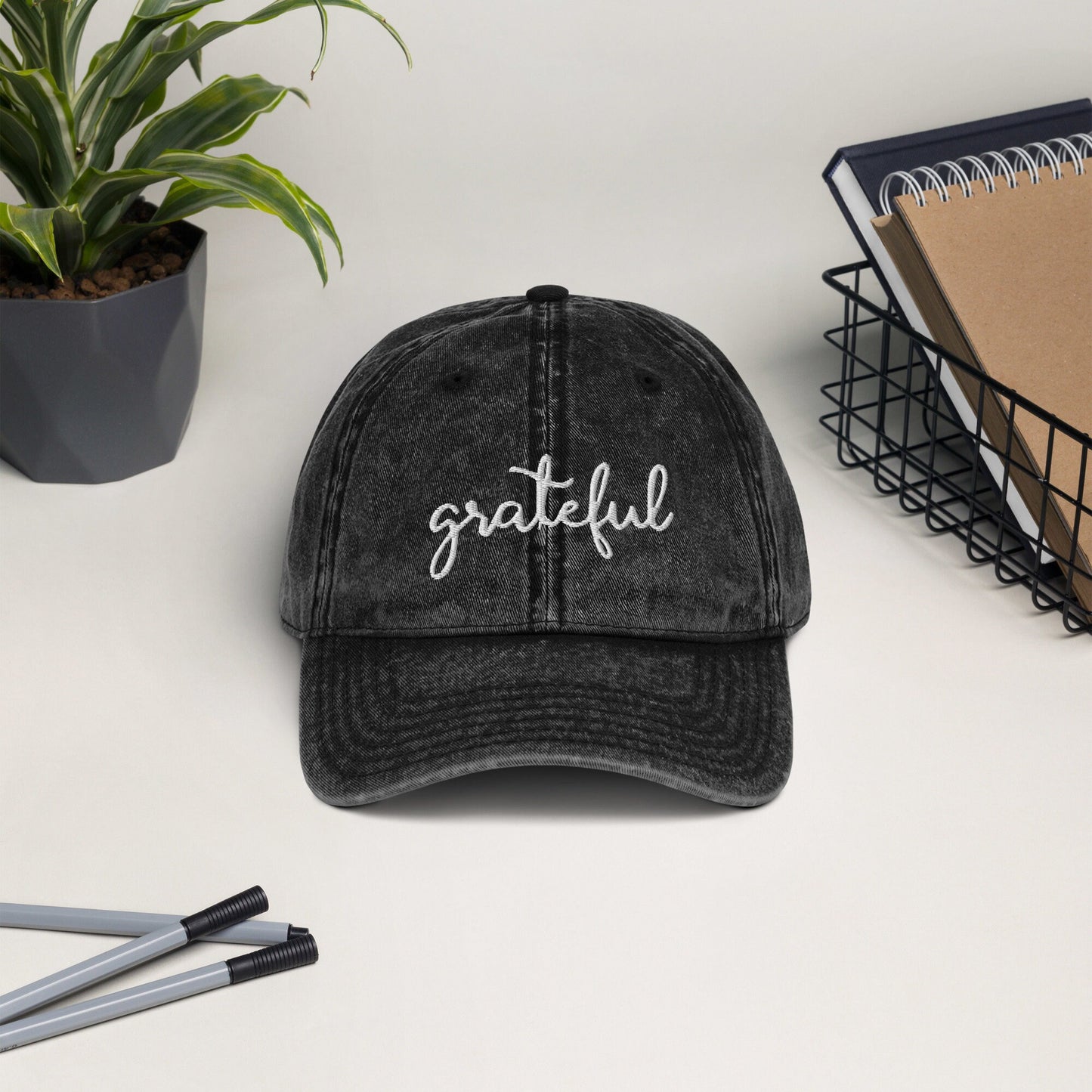 Grateful Vintage Cotton Twill Cap