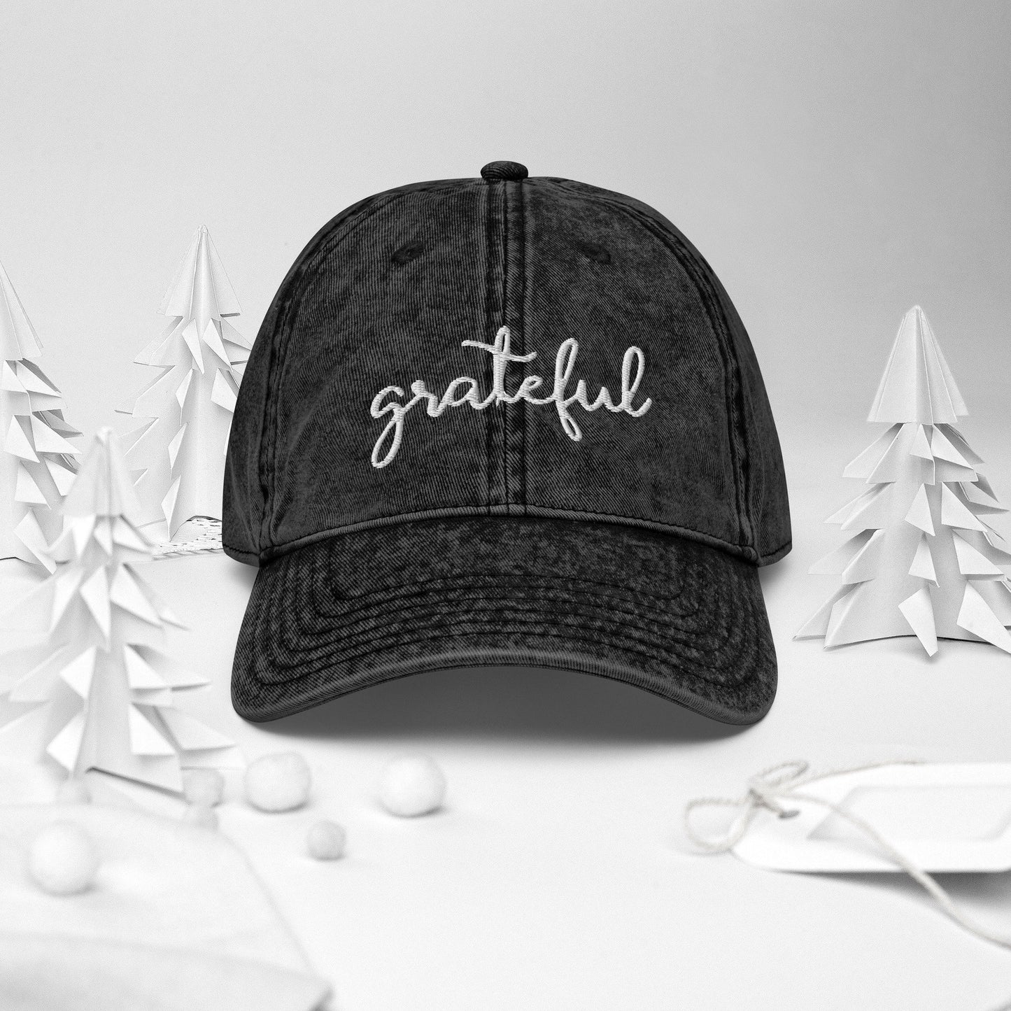 Grateful Vintage Cotton Twill Cap