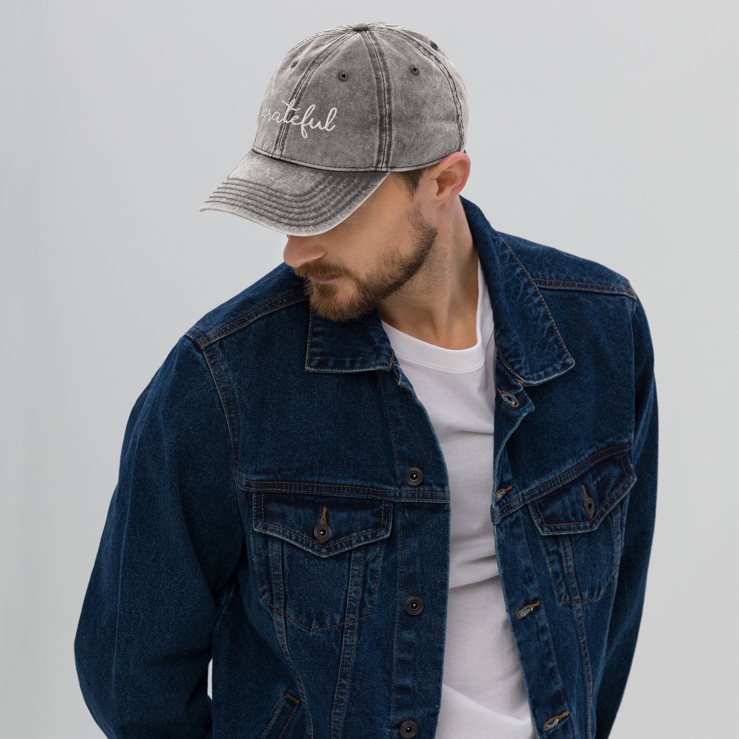Grateful Vintage Cotton Twill Cap