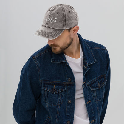 Grateful Vintage Cotton Twill Cap