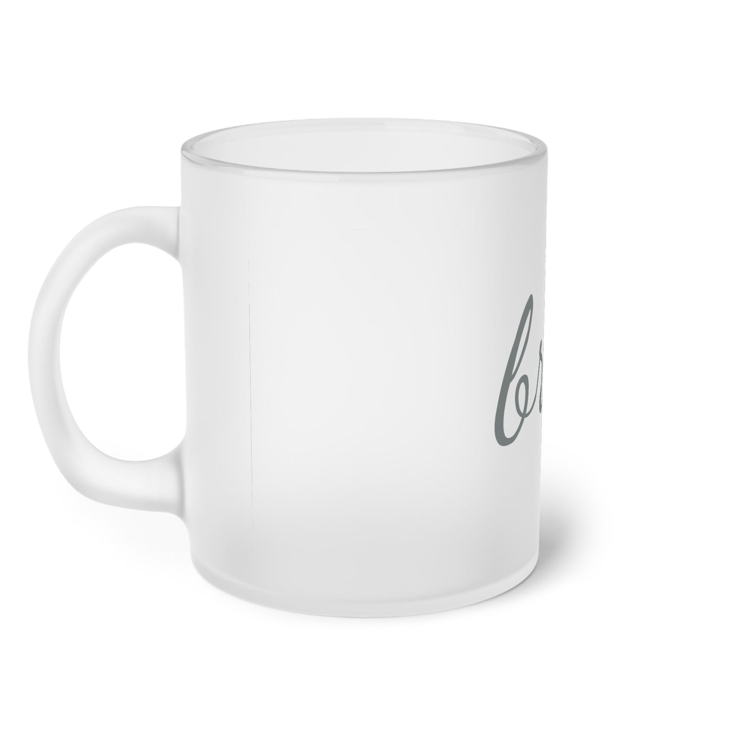 Frosted Glass Mug