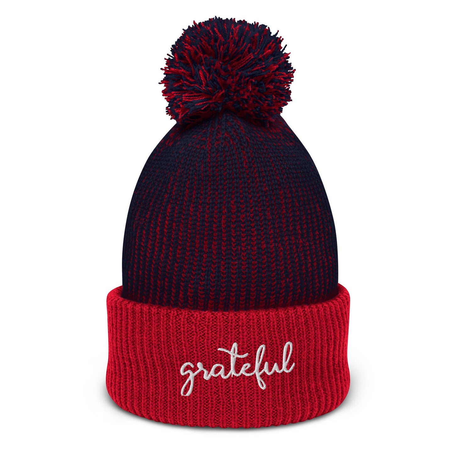 Grateful Pom-Pom Beanie