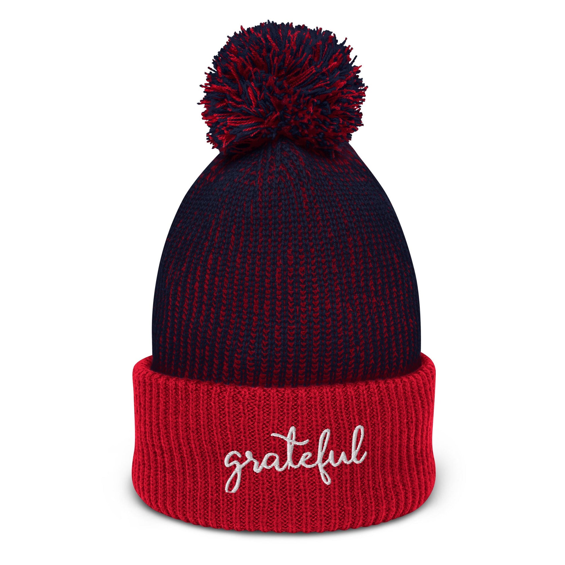 Grateful Pom-Pom Beanie