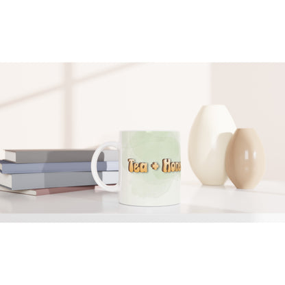 Tea with Honey and Jesus, 11 Oz Mug