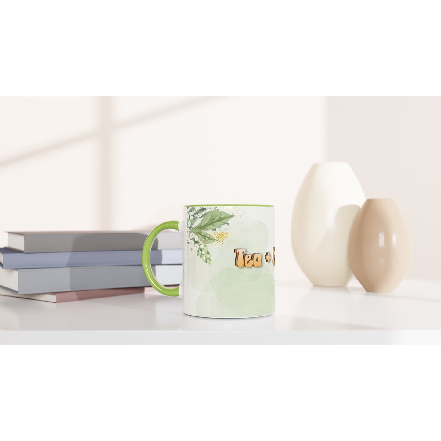 Tea with Honey and Jesus, 11oz Mug with Color Inside