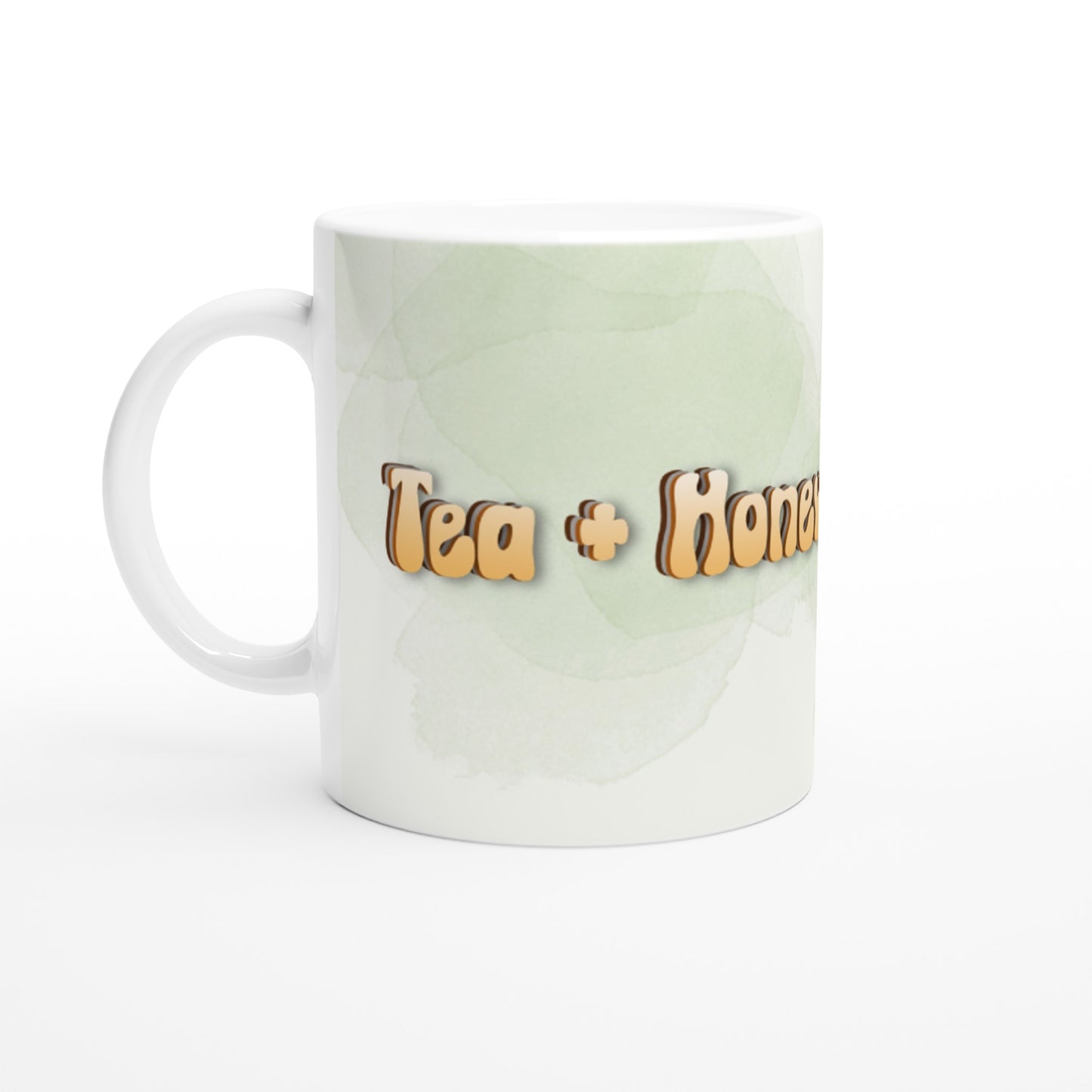 Tea with Honey and Jesus, 11 Oz Mug