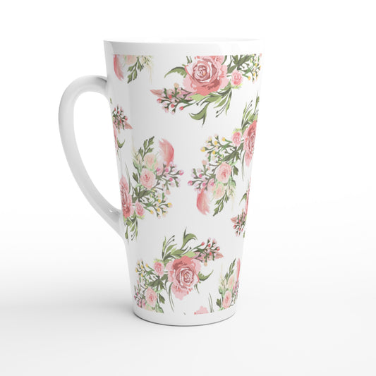 Cottagecore Pink Rose Flowers Mugs