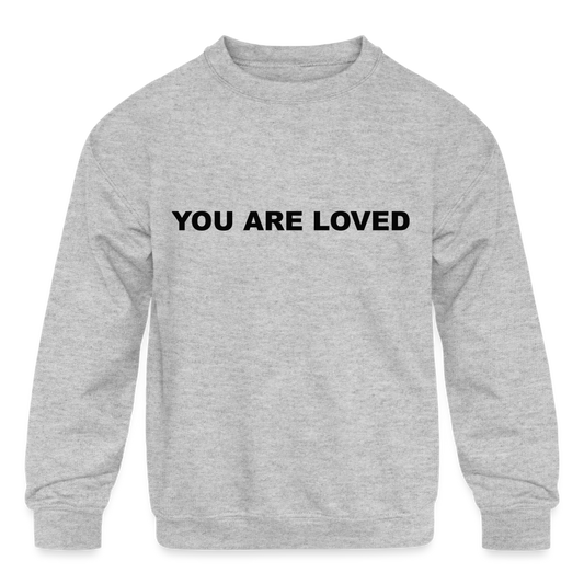 Kids' Crewneck Sweatshirt - heather gray
