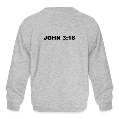 Kids' Crewneck Sweatshirt - heather gray