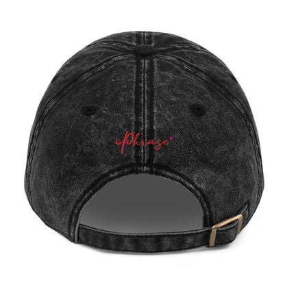 Chosen Powerful Word Bible Verse Vintage Cotton Twill Cap for Men and Women